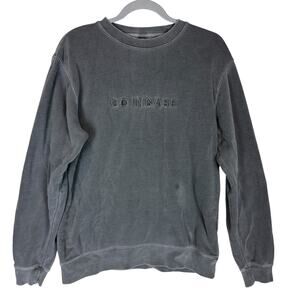 Coinbase Independent Trading Company Sweatshirt Men's Small Gray Fleece Lined